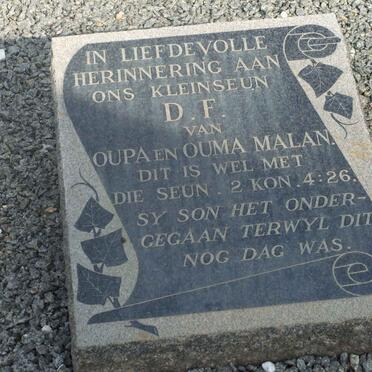 MALAN D.F.