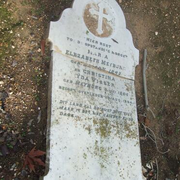 MEYBURG Maria Elezabeth nee BASSON 1842-  :: VISSER Christina Yda nee MEYBURG 1864-1894