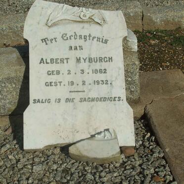 MYBURGH Albert 1862-1932