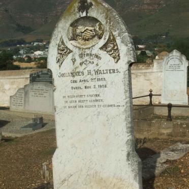 WALTERS Johannes H. 1889-1906