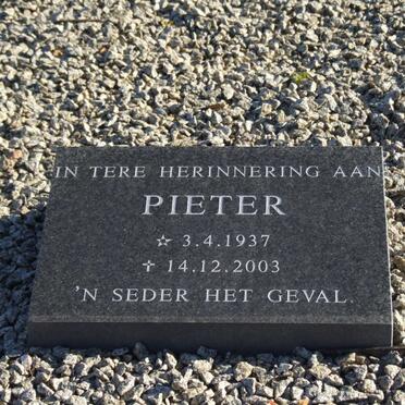 ? Pieter 1934-2003