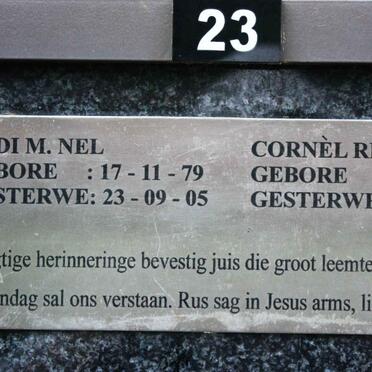 NEL Rudi M. 1979-2005 :: RIEDEMANN Cornèl 1980-2005