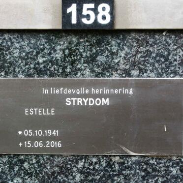 STRYDOM Estelle 1941-2016