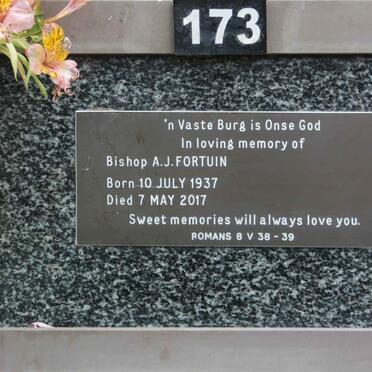 FORTUIN A.J. 1937-2017