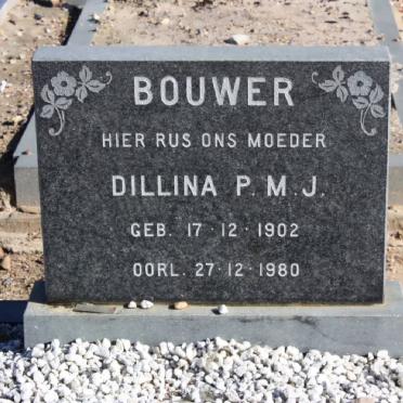 BOUWER Dillina P.M.J. 1902-1980