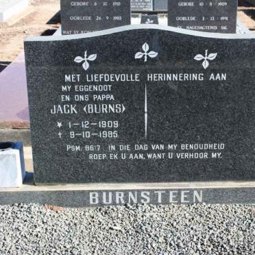 BURNSTEEN Jack 1909-1985