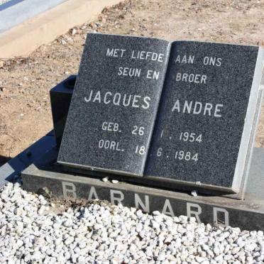 BARNARD Jacques Andre 1954-1984