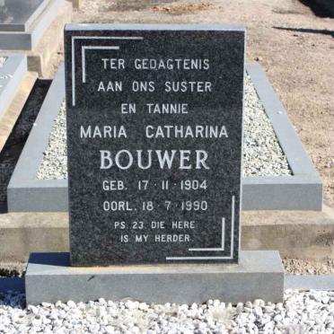 BOUWER Maria Catharina 1904-1990