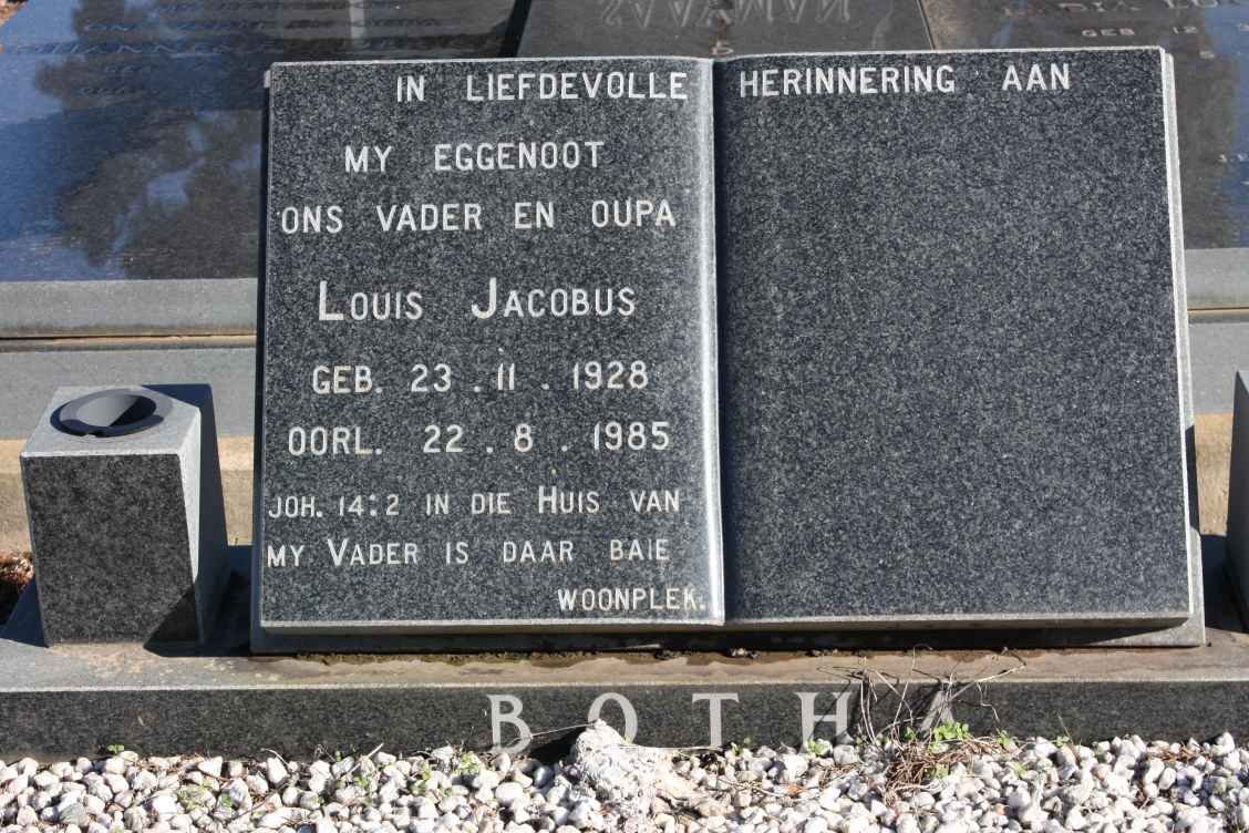 BOTHA Louis Jacobus 1928-1985