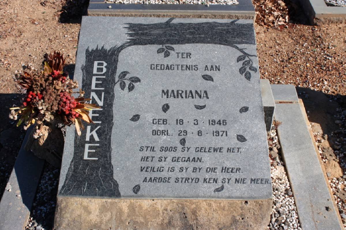 BENEKE Mariana 1946-1971