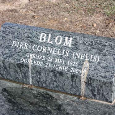 BLOM Dirk Cornelis 1925-2005