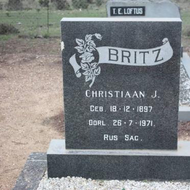 BRITZ Christiaan J. 1897-1971