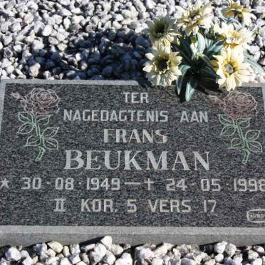 BEUKMAN Frans 1949-1998