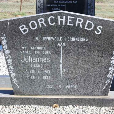 BORCHERDS Johannes 1913-1992