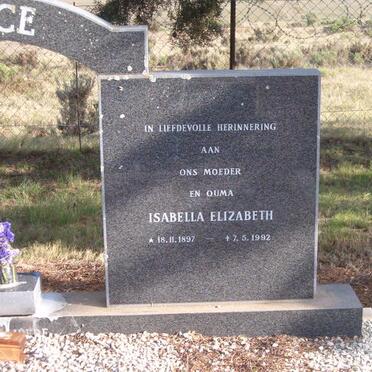 BRUCE Christoffel Fredirick 1897-1974 &amp; Isabella Elizabeth 1897-1992 