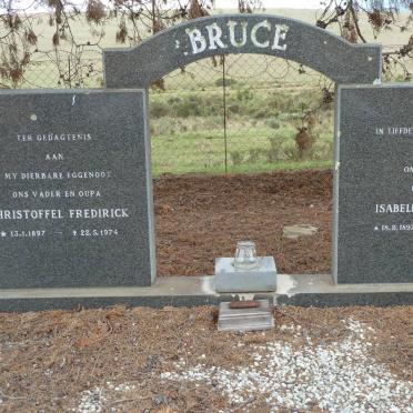 BRUCE Christoffel Frederick 1897-1974 &amp; Isabella Elizabeth 1897-1992