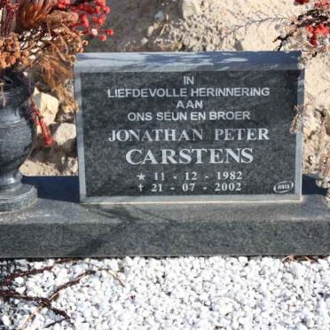 CARSTENS Jonathan Peter 1982-2002