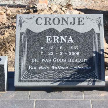 CRONJE Erna 1957-2006