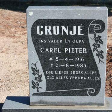 CRONJÉ Carel Pieter 1916-1985