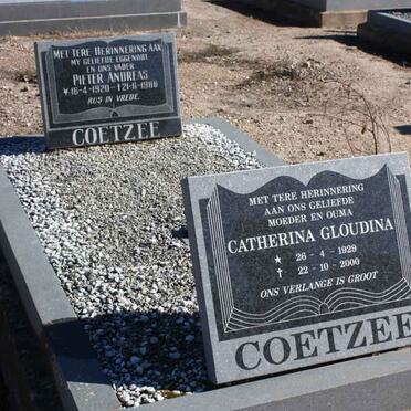 COETZEE Pieter Andreas 1920-1988 &amp; Catherina Gloudina 1929-2000