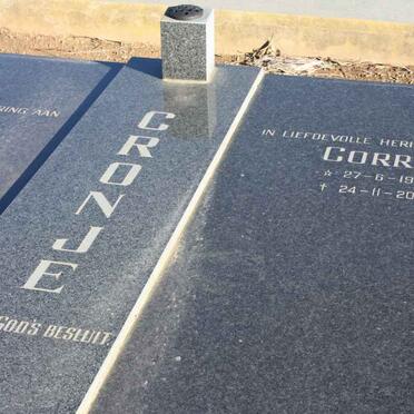 CRONJE Corrie 1910-2001