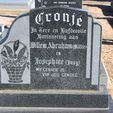 CRONJE Willem Abraham &amp; Josephine