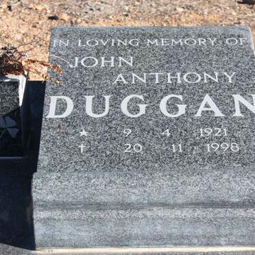 DUGGAN John Anthony 1921-1998