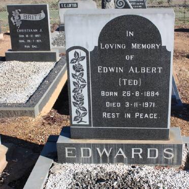 EDWARDS Edwin Albert 1884-1971