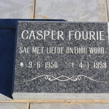FOURIE Casper 1950-1998