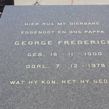 FILMALTER George Frederich 1900-1978