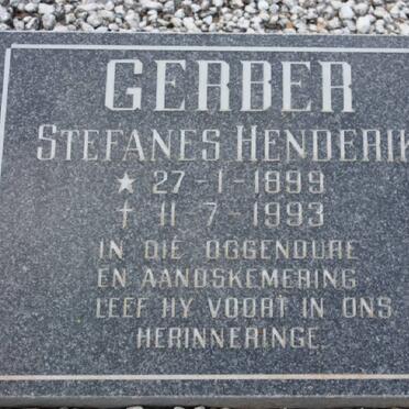 GERBER Stefanes Henderik 1899-1993