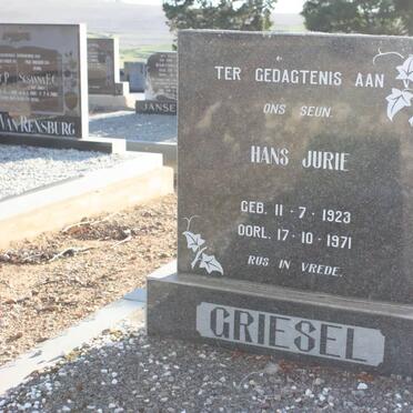 GRIESEL Hans Jurie 1923-1971