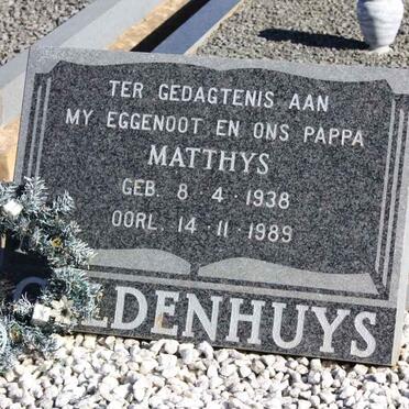 GELDENHUYS Matthys 1938-1989
