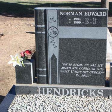 HENDRICKS Norman Edward 1934-1999