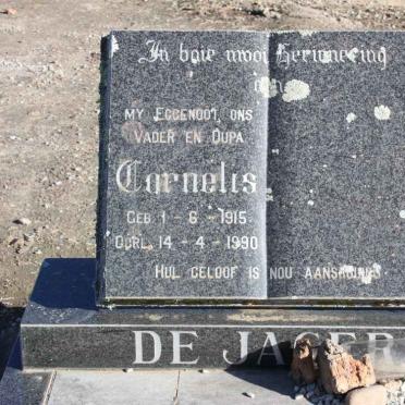 JAGER Cornelis, de 1915-1990