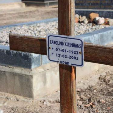 KLEINHANS Carolina 1923-2005
