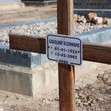 KLEINHANS Carolina 1923-2005