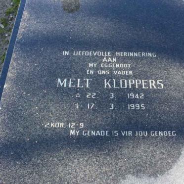 KLOPPERS Melt 1942-1995