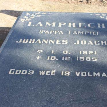LAMPRECHT Johannes Joachim 1921-1985