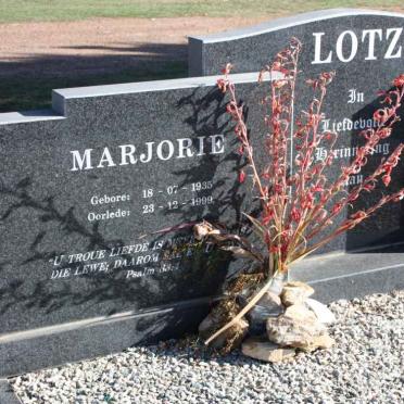 LOTZ Marjorie 1935-1999