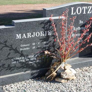 LOTZ Marjorie 1935-1999