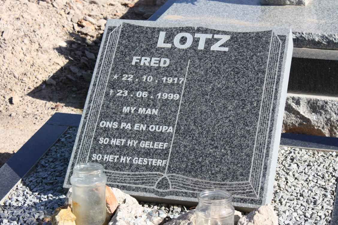 LOTZ Fred 1917-1999