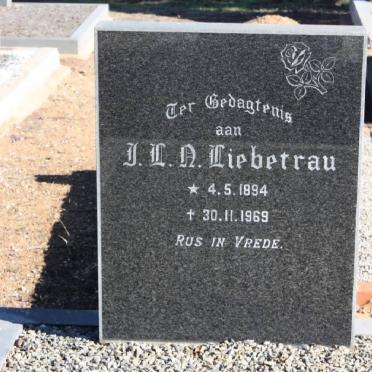 LIEBETRAU J.L.A. 1894-1969
