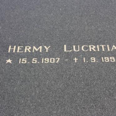 LINDE Hans Jurie 1903-1977 &amp; Hermy Lucritia 1907-1994