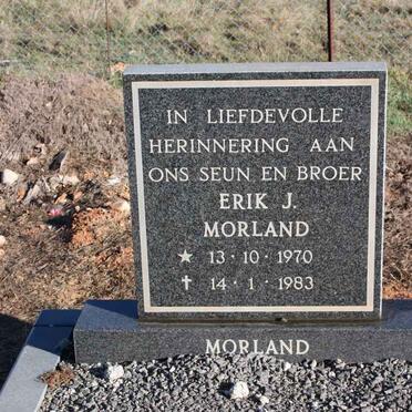 MORLAND Eric J. 1970-1983