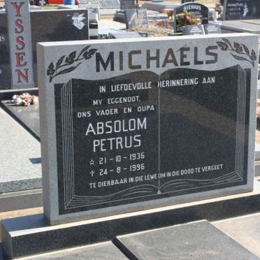 MICHAELS Absolom Petrus 1936-1996