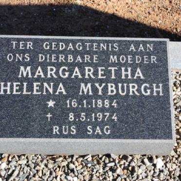 MYBURGH Margaretha Helena 1884-1974