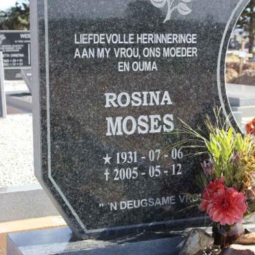 MOSES Rosina 1931-2005