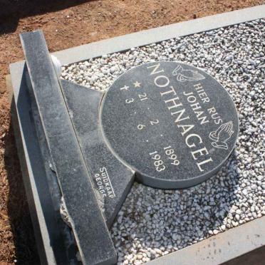 NOTHNAGEL Johan 1899-1983