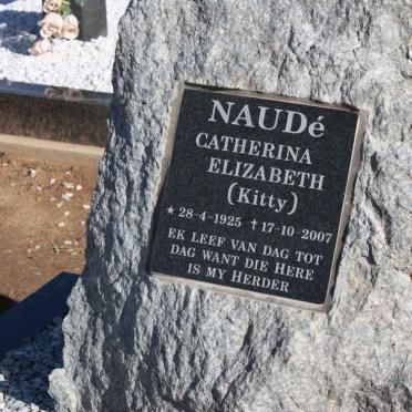 NAUDÉ Catherina Elizabeth 1925-2007